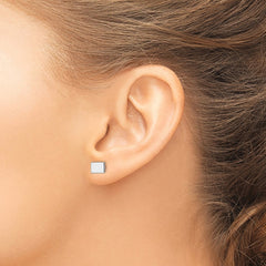 14KW Wyoming State Earrings