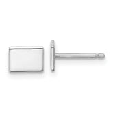 14KW Wyoming State Earrings