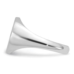 10k White Gold with Epoxy Monogram Ring - 2