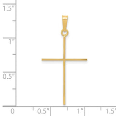 14k Cross Pendant - 12