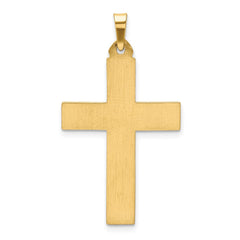 14k Polished Latin Cross Pendant - 6