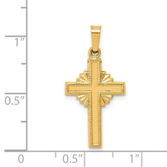 14k Polished Celtic Cross Pendant - 3