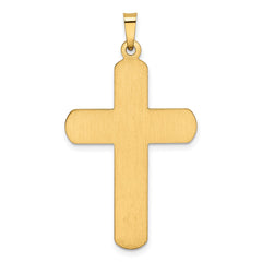 14k Polished Latin Cross Pendant - 3
