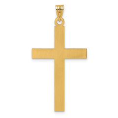 14k Cross Pendant - 6