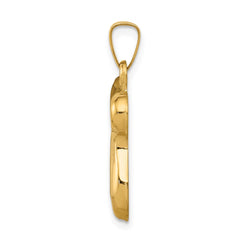 14k Chai Pendant - 3