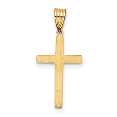 14k Cross Charm - 4