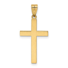 14k Cross Pendant - 7