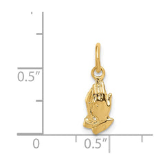 14k Praying Hands Charm - 3