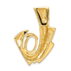 14kw 8mm Omega, 9x7mm Oval Slide Mounting