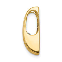 14k Complete AAA 5.25mm Diamond Slide Fits up to 6mm Regular/8mm Fancy or Reversible Omega