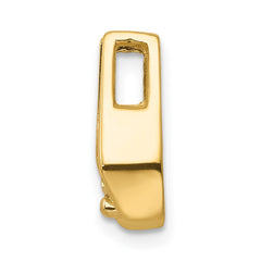 14k Complete A 4.75mm Diamond Slide Fits up to 3mm Fancy or Reversible Omega Only