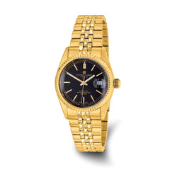 Mens Charles Hubert IP-plated Black Dial Watch - 2