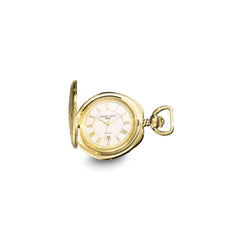 Charles Hubert Gold-finish Brass w/Shield Pocket Watch