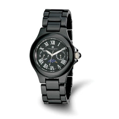 Charles-Hubert Black Ceramic Multifunction Black Dial Watch