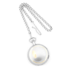 Charles Hubert Two-tone Gold-finish Pocket Watch