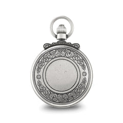Charles Hubert Antique Chrome-finish Shield Pocket Watch