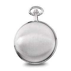 Charles Hubert Chrome-finish White Dial Pocket Watch - 2