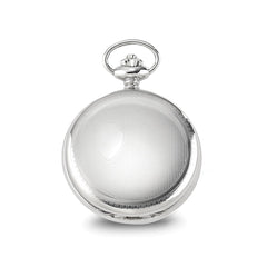Charles Hubert Chrome-finish Shield Design Pocket Watch