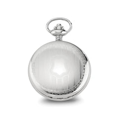 Charles Hubert Chrome-finish Shield Design Pocket Watch - 2