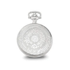 Charles Hubert Chrome-finish Unicorn Shield Pocket Watch