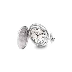 Charles Hubert Chrome-finish Unicorn Shield Pocket Watch