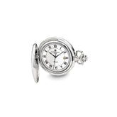 Charles Hubert Chrome-finish Floral Design Pocket Watch - 2