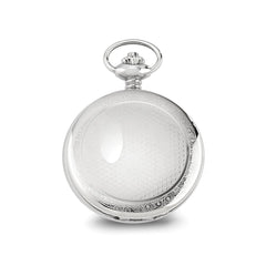 Charles Hubert Chrome-finish Oval Design Pocket Watch - 2