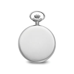 Charles Hubert Chrome-finish Oval Design Pocket Watch - 2