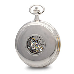 Charles Hubert Chrome-finish White Dial Pocket Watch - 6