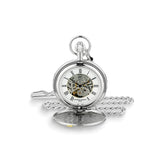 Charles Hubert Two-Tone Hunter Case White Dial Pocket Watch