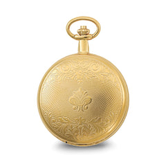 Charles Hubert Gold-finish White Dial Pocket Watch - 5