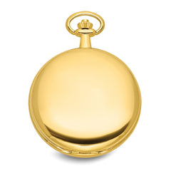 Charles Hubert Gold-tone finish White Dial with Date Pocket Watch