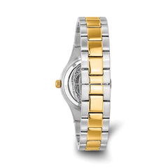 Ladies Charles Hubert Two-tone Stainless Steel Silver Dial Watch