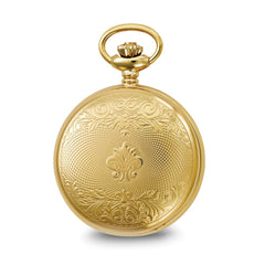Charles Hubert Gold-finish White Dial Pocket Watch - 4