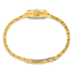 Ladies Charles Hubert IP-plated Gold-tone Dial Watch