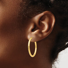 14k Non-Pierced Hoops Earrings - 2