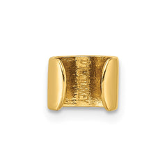 14k Polished Single Ear Cuff