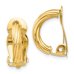 14k Non-Pierced Earrings - 2