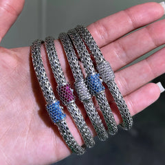 LIV Bali Hand Made Sterling Silver Men’s Bracelet