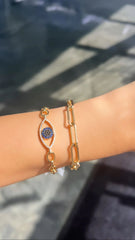 LIV "Ophelia" Paper Link Bracelet