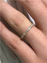 LIV 14k Rose Gold & Diamonds 0.68ct G/VS 11 Stone Shared Prong Classic Band Ring