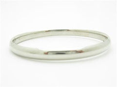 LIV 14k White Gold High Polished Baby Bangle Bracelet 4.7 Grams