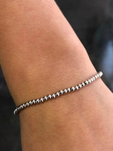 LIV Stainless Steel 3mm Round Bead Stretch Bracelet Stackable Gift