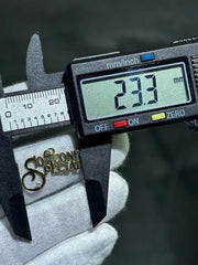 LIV 14k Yellow Gold Vintage Special Someone Hand Made Halo Charm Pendant 0.5 Grams