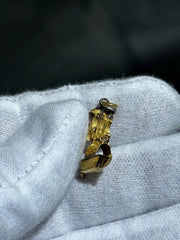 LIV 18k Yellow Gold Vintage Sail Boat 3D Hand Made Charm Pendant 1.4 Grams Gift