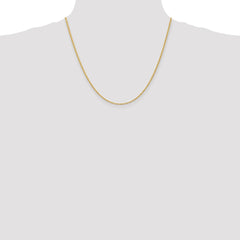 14K 20 inch 2mm Regular Rope with Lobster Clasp Chain