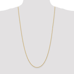 14K 30 inch 2mm Regular Rope with Lobster Clasp Chain