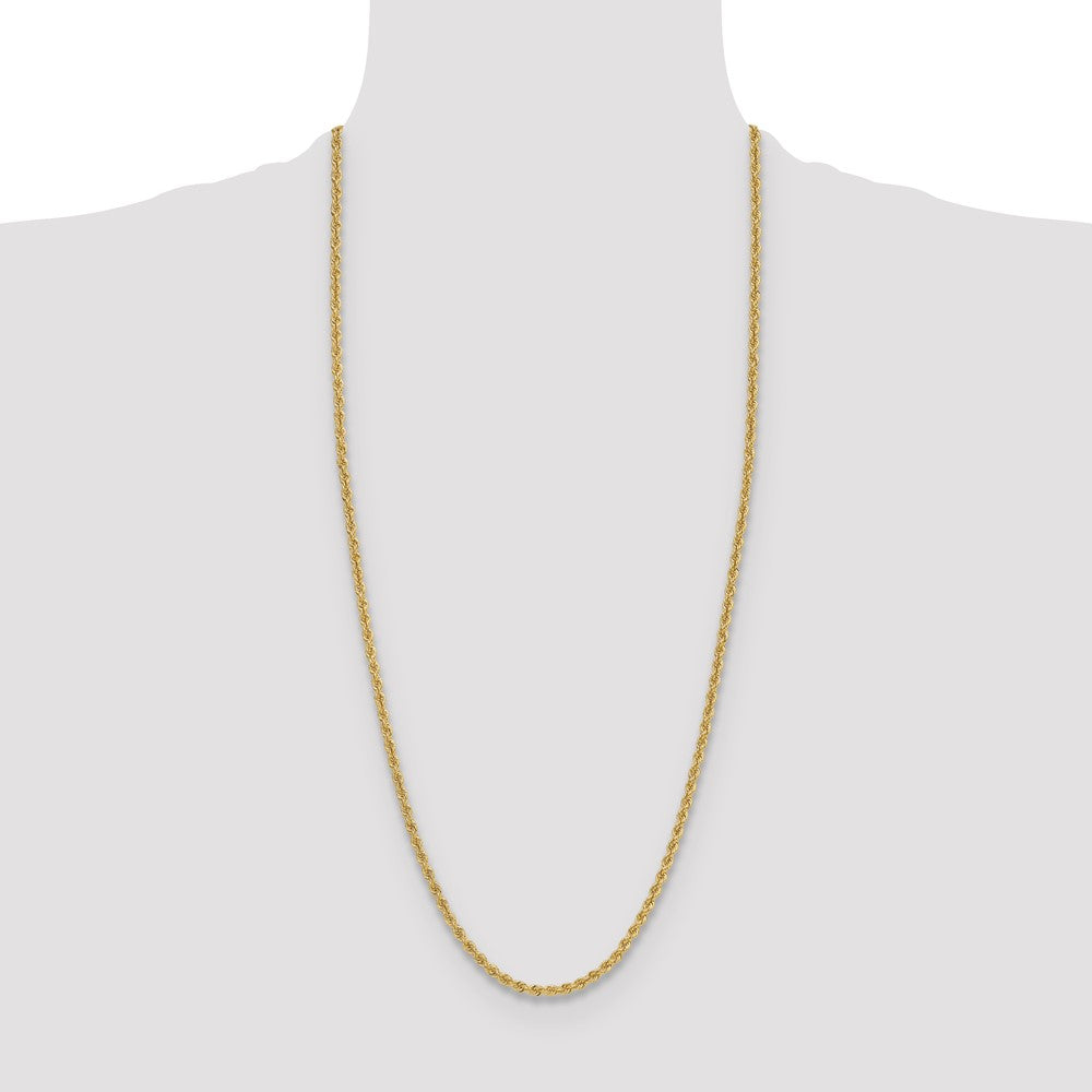 14k 3.8mm Regular Rope Chain