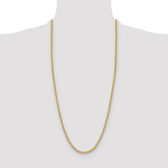 14k 3.8mm Regular Rope Chain