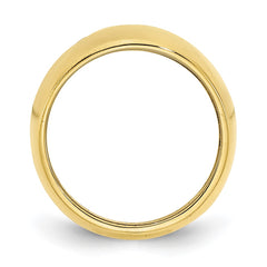 10KY 2 Birthstone Personalized Cigar Ring